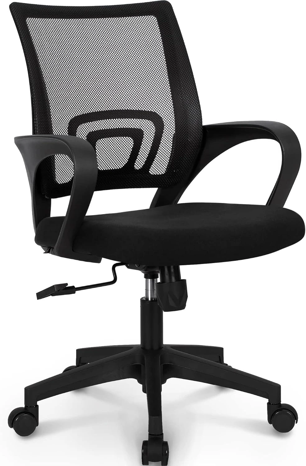 Cheap ergonomic drafting chair with footrest ring and seat height adjustment